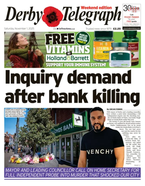 Cover of Derby Telegraph