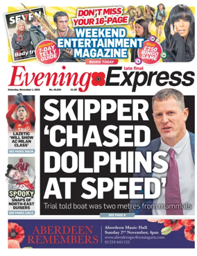 Cover of Evening Express (Extra Edition)