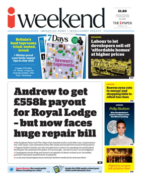 Cover of iNews Weekend