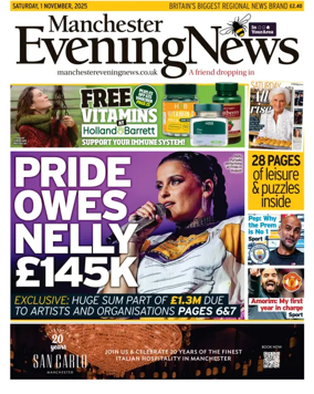 Cover of Manchester Evening News