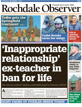 Cover of Rochdale Observer