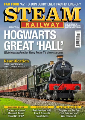 Cover of Steam Railway (UK)