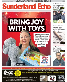 Cover of Sunderland Echo