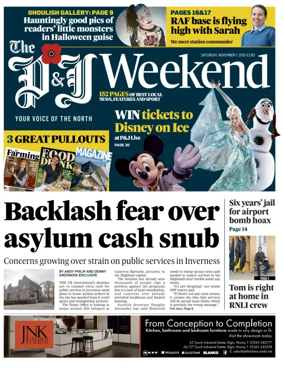 Cover of The Press and Journal (Highlands & Islands)