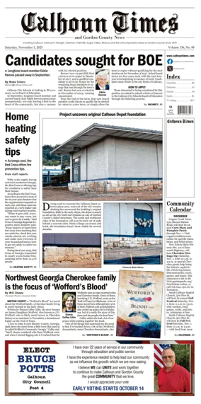 Cover of Calhoun Times