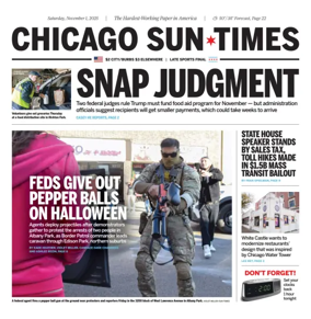 Cover of Chicago Sun-Times