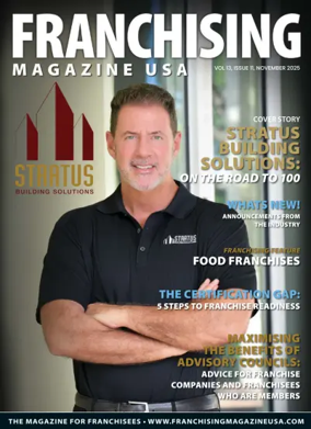 Cover of Franchising Magazine USA