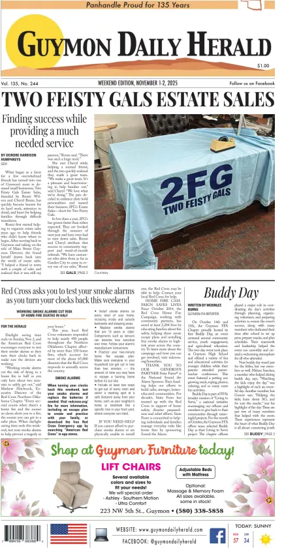 Cover of Guymon Daily Herald