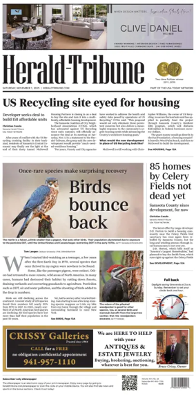 Cover of Herald-Tribune