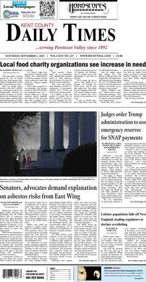 Cover of Kent County Daily Times