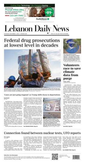 Cover of Lebanon Daily News