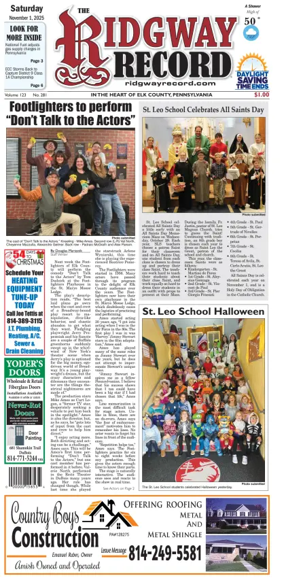 Cover of Ridgway Record