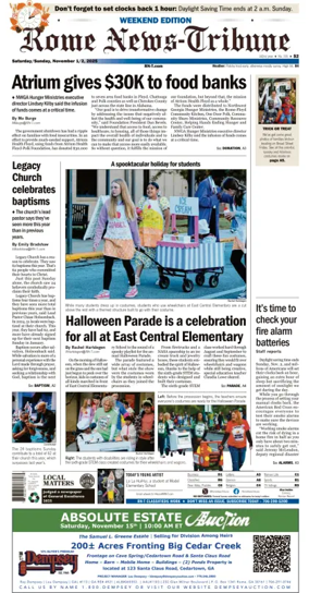 Cover of Rome News-Tribune