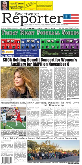 Cover of Sweetwater Reporter
