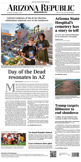 Cover of The Arizona Republic