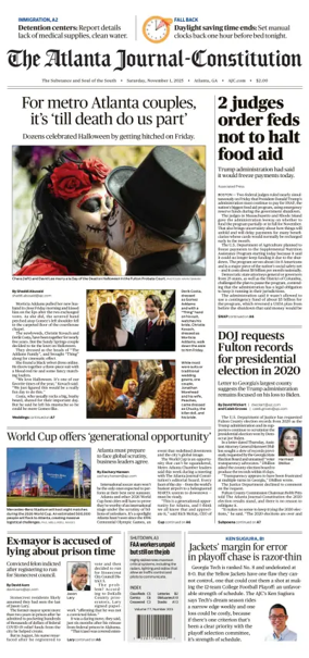 Cover of The Atlanta Journal-Constitution
