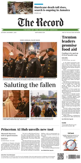 Cover of The Bergen Record