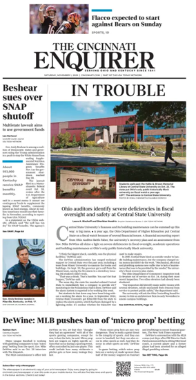 Cover of The Cincinnati Enquirer