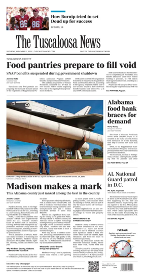 Cover of The Tuscaloosa News