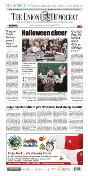 Cover of The Union Democrat