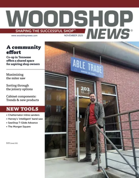 Cover of Woodshop News