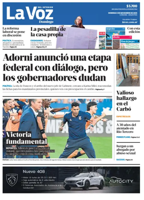 Cover of La Voz del Interior