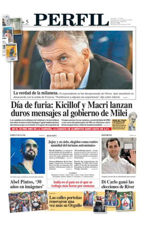 Cover of Perfil (Domingo)