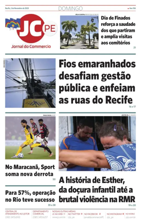 Cover of Jornal do Commercio