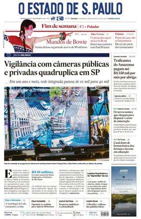 Cover of O Estado de S. Paulo