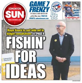 Cover of Edmonton Sun