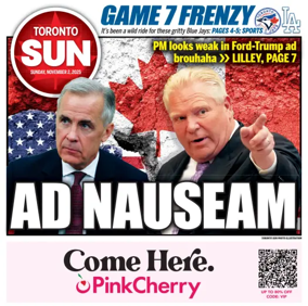 Cover of Toronto Sun