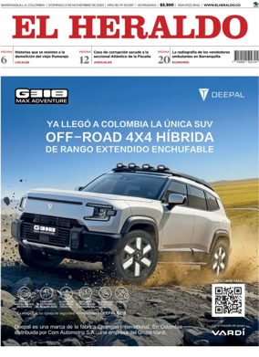 Cover of El Heraldo (Colombia)