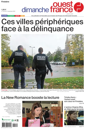 Cover of Dimanche Ouest France (Finistere)