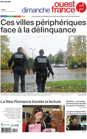 Cover of Dimanche Ouest France (Normandie)