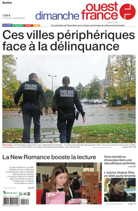 Cover of Dimanche Ouest France (Sarthe)