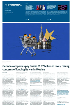 Cover of EuroNews (English Edition)