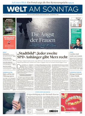 Cover of Welt am Sonntag