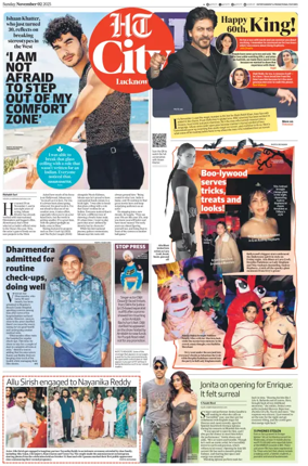 Cover of Hindustan Times (Lucknow) - Live