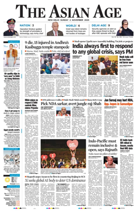 Cover of The Asian Age