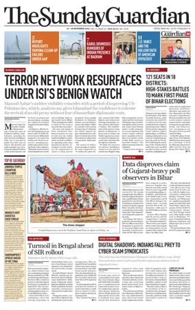 Cover of The Sunday Guardian