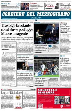 Cover of Corriere del Mezzogiorno (Campania)
