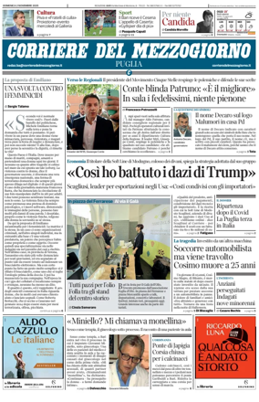 Cover of Corriere del Mezzogiorno (Puglia)