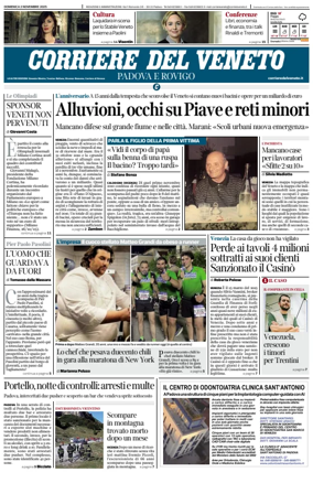 Cover of Corriere del Veneto (Padova e Rovigo)