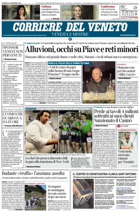 Cover of Corriere del Veneto (Venezia e Mestre)