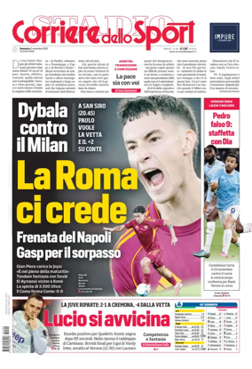 Cover of Corriere dello Sport (Lazio)
