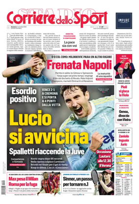 Cover of Corriere dello Sport (Nazionale)