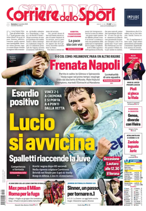 Cover of Corriere dello Sport