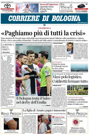 Cover of Corriere di Bologna
