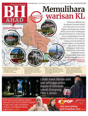 Cover of Berita Harian
