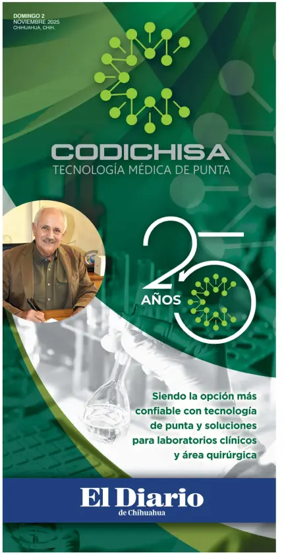 Cover of El Diario de Chihuahua